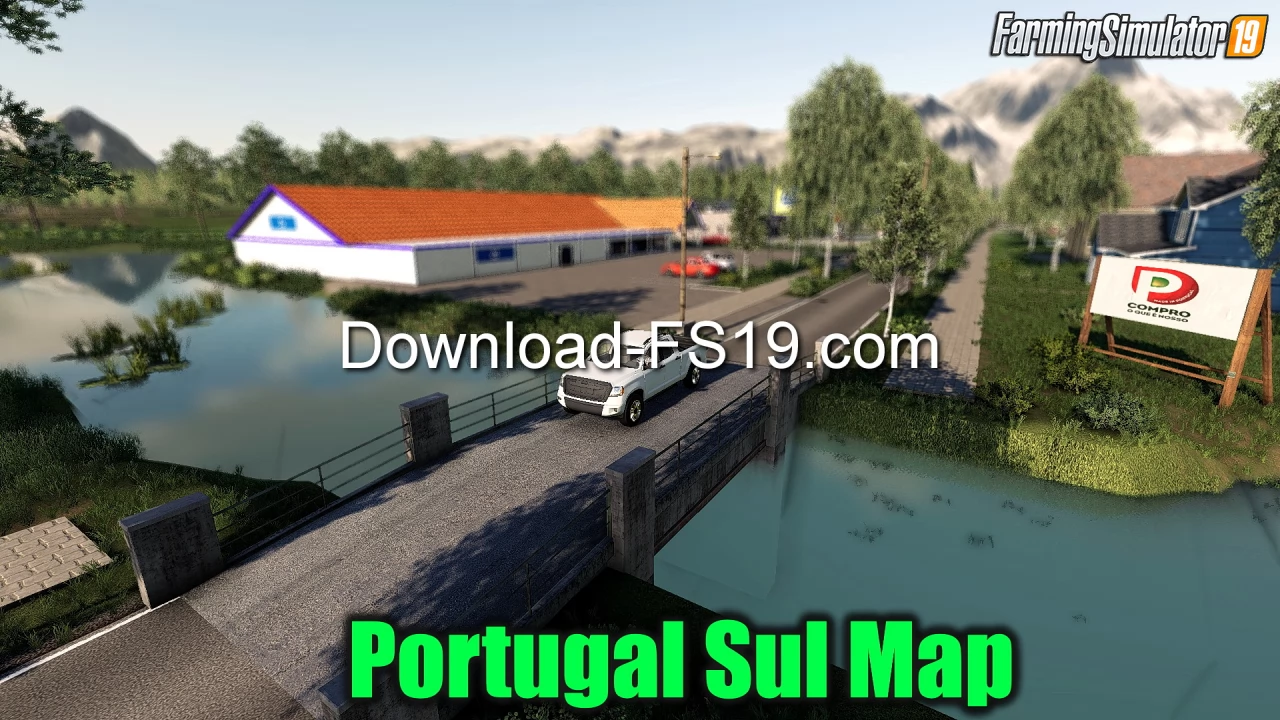 Portugal Sul Map v1.0 for FS19