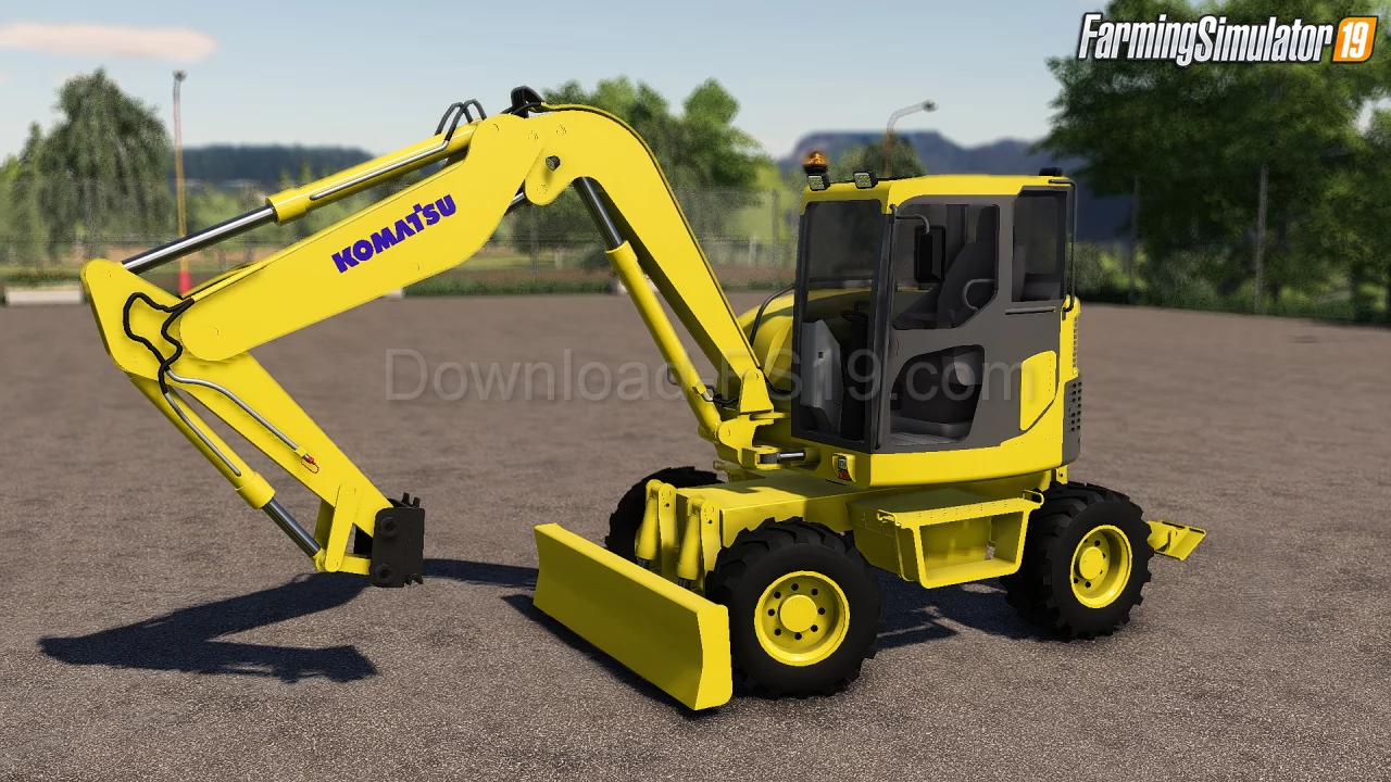 Komatsu PW-98 v1.0 for FS19