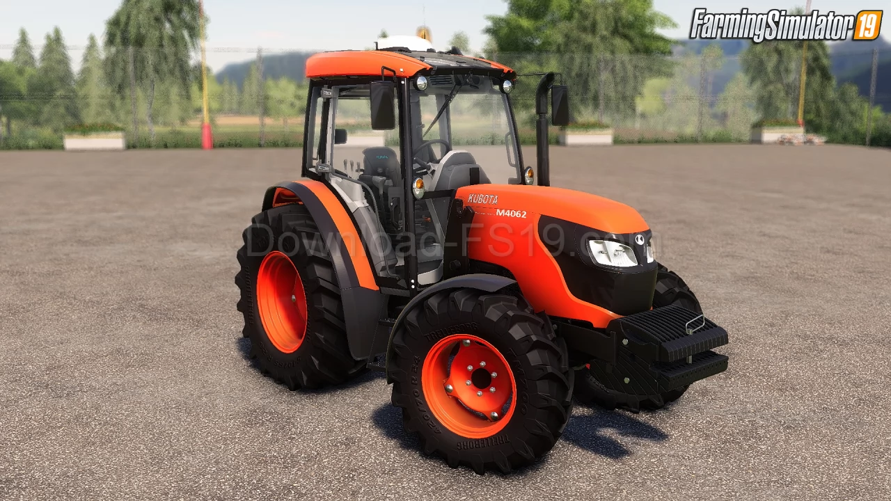 Kubota M4072 Tractor v1.0 for FS19