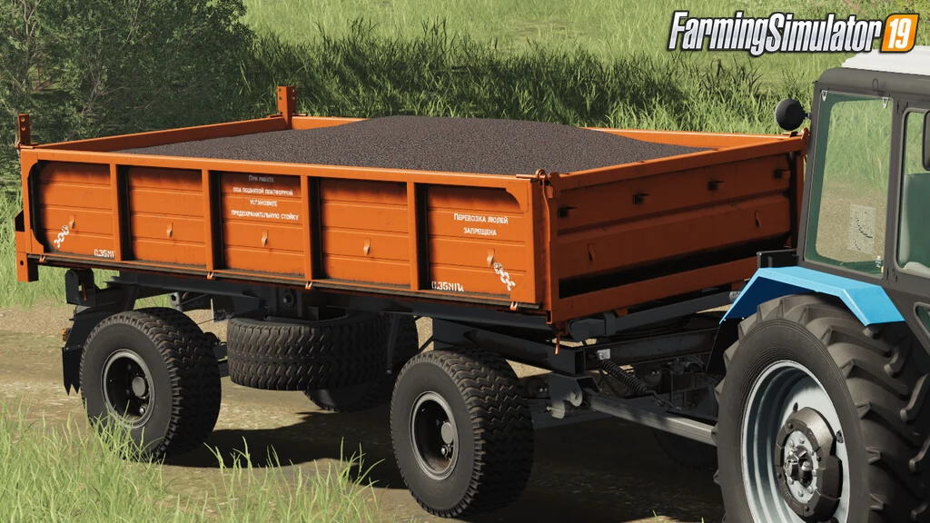 2PTS-6A Trailer v1.0 by FSSA Modding Team for FS19