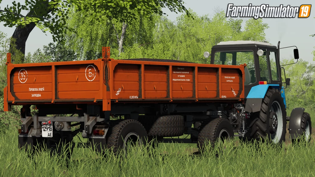 2PTS-6A Trailer v1.0 by FSSA Modding Team for FS19