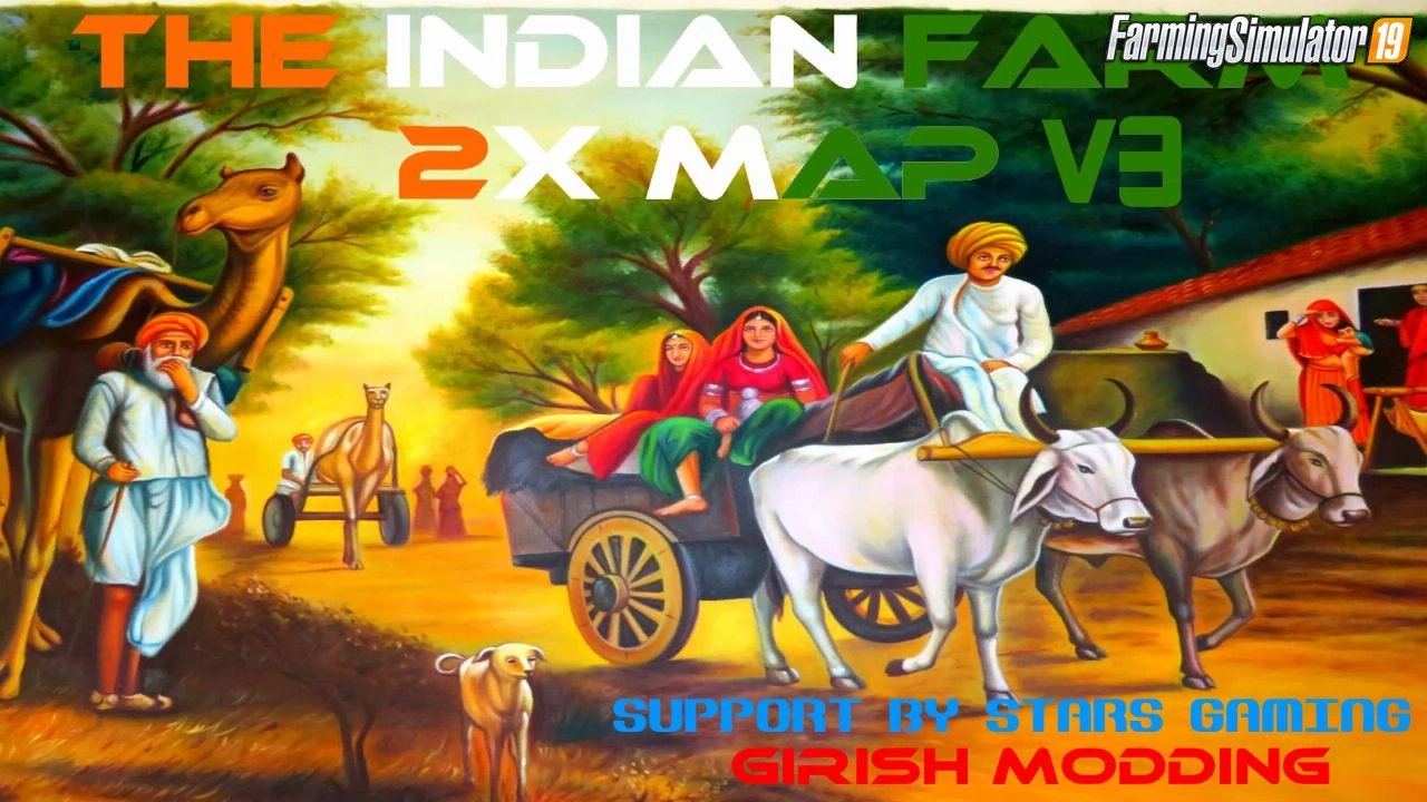 The Indian Farm Map v3.0 for FS19