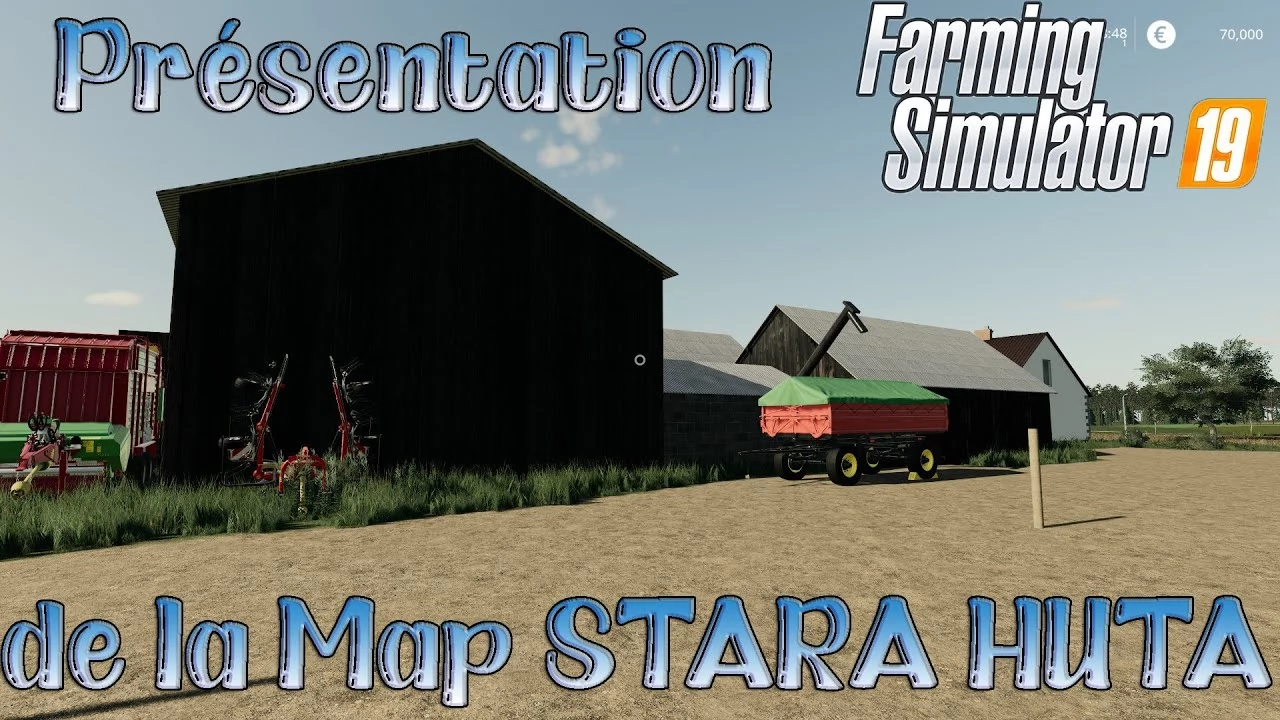 Stara Huta Map v1.0 by zielak04 for FS19