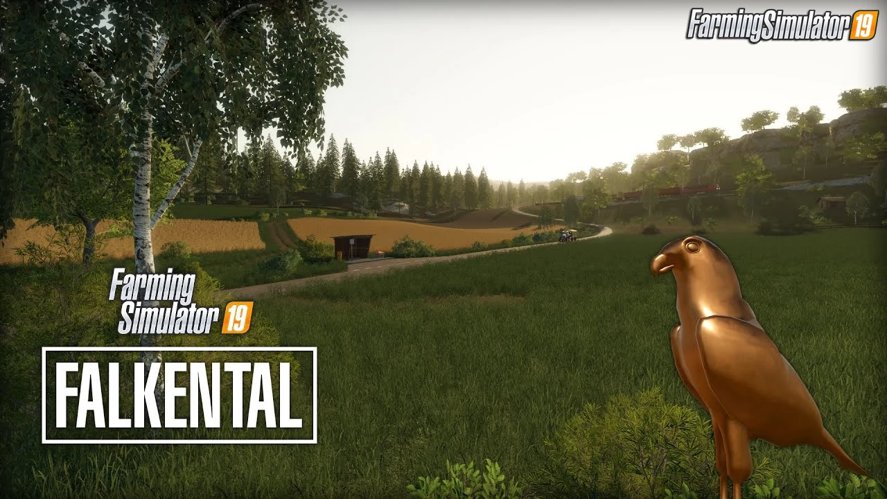 Falkental Map v1.0 by Vector Man for FS19