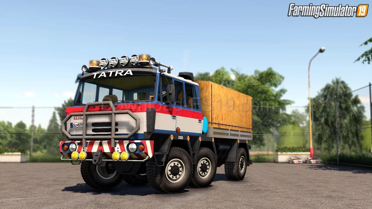 Tatra 815 6x6 Special Truck v1.0 for FS19