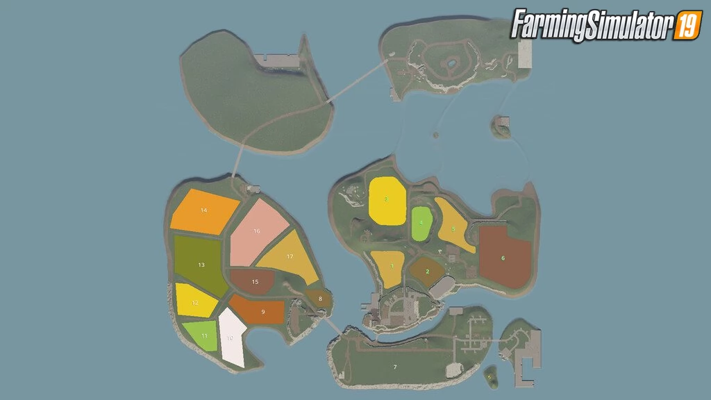 Spectacle Island Map v1.2 for FS19