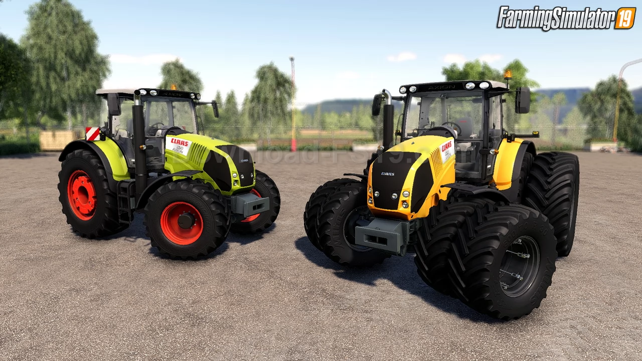 CLAAS Axion 800 Tractor v1.0 by Smety for FS19