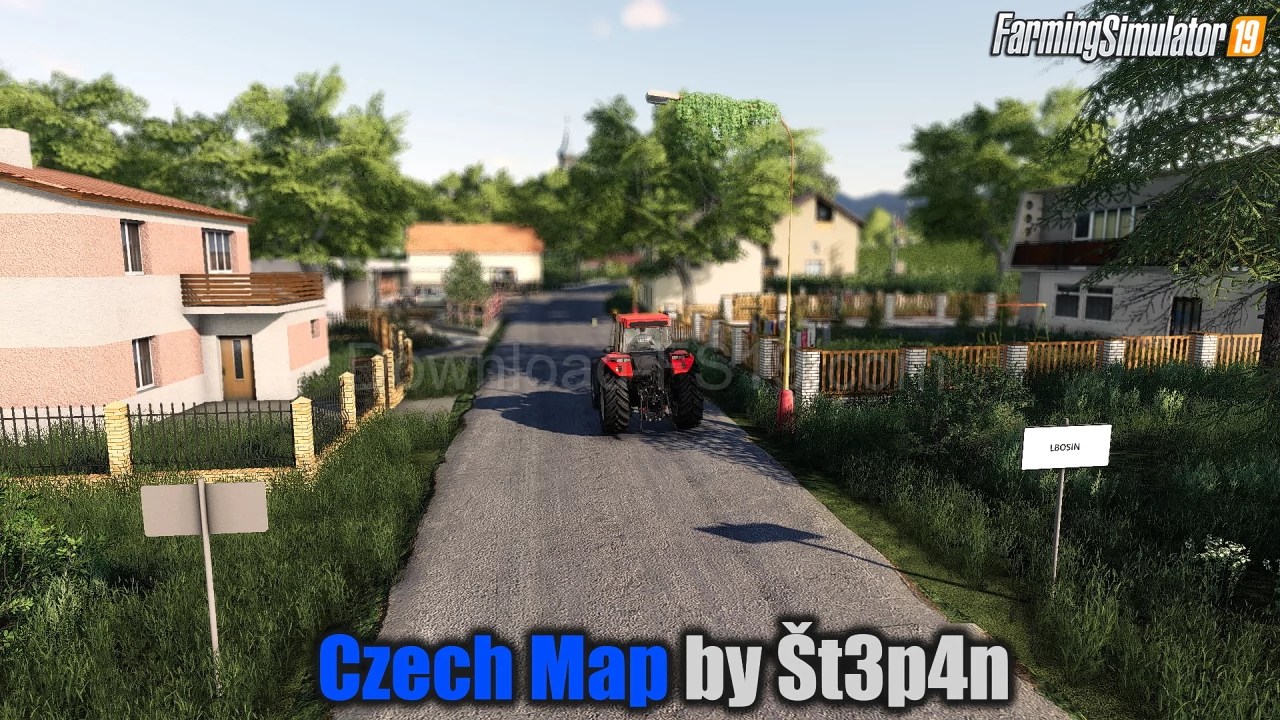 Czech Map v2.6.5.9 by Št3p4n for FS19