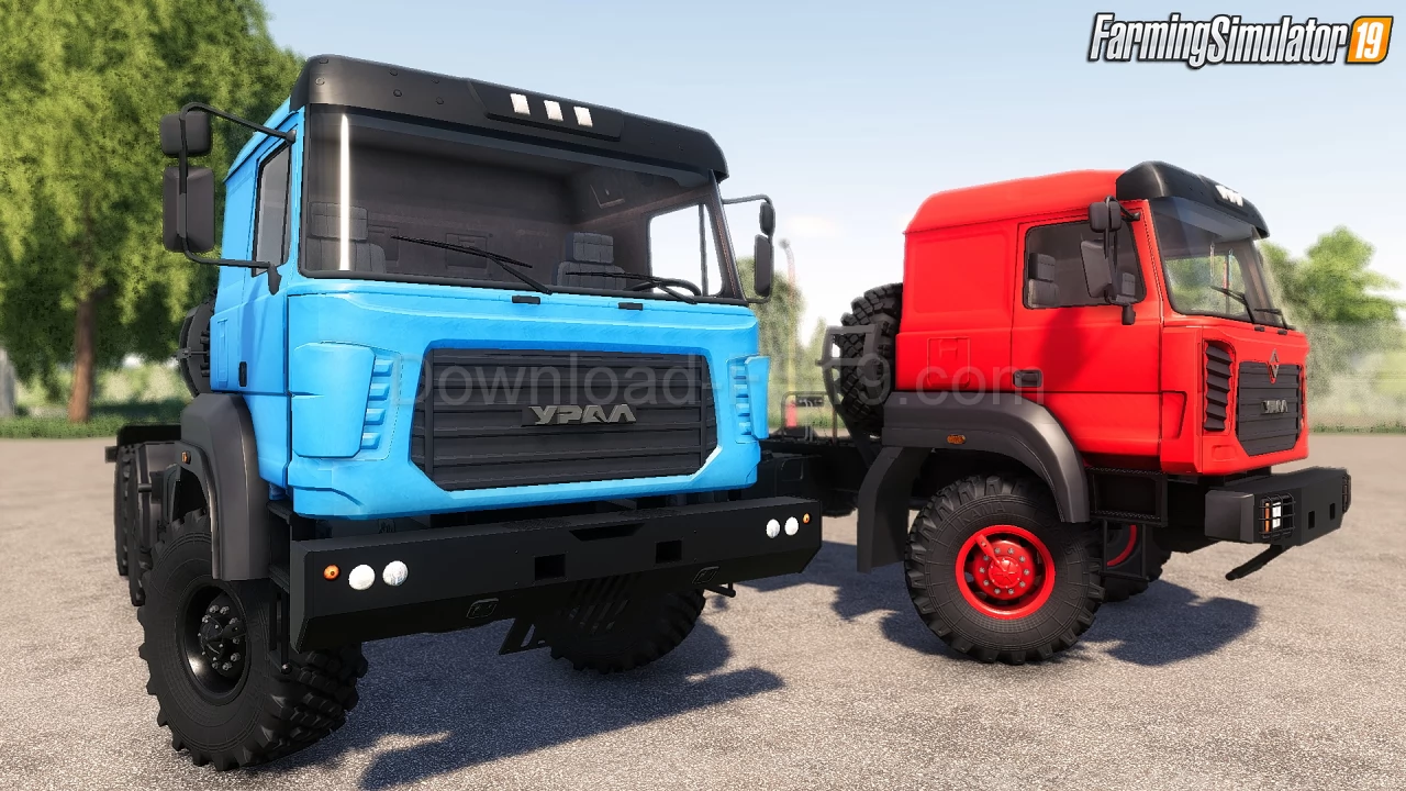 Ural-6370K TIAGATH Truck v1.0 for FS19