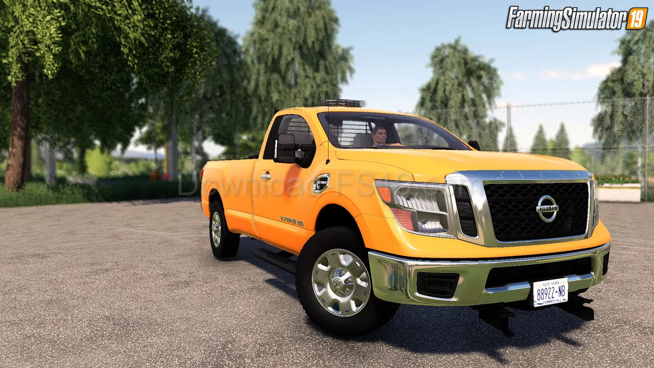 Nissan Titan XD 5.0L V8 Cummins 2018 v1.0 for FS19