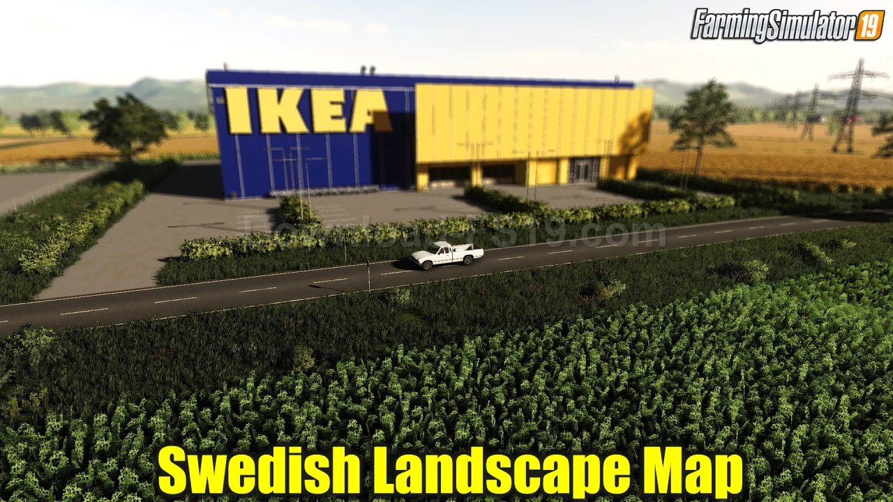 Swedish Landscape Map v1.0 for FS19