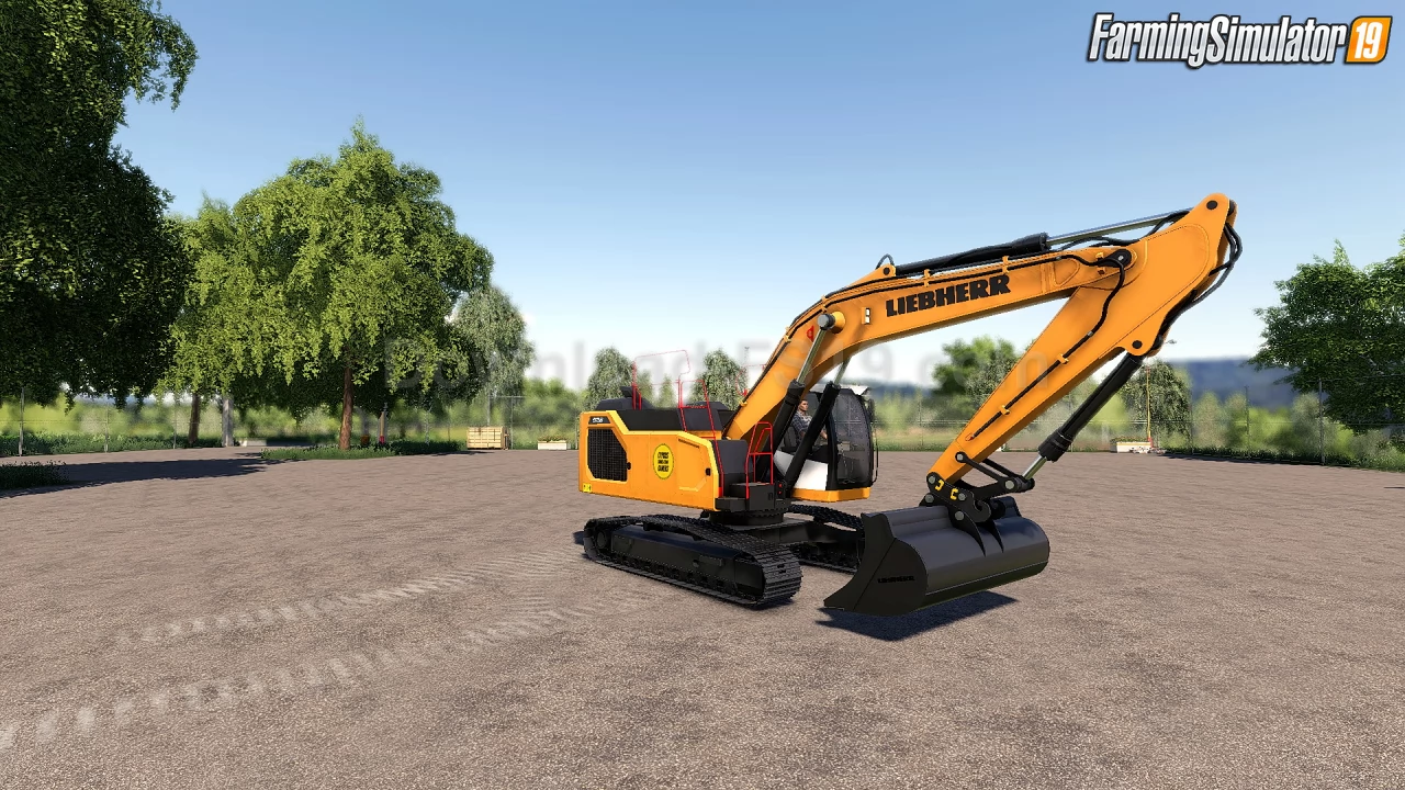 Liebherr R-926 Crawnler Excavator v1.0 for FS19