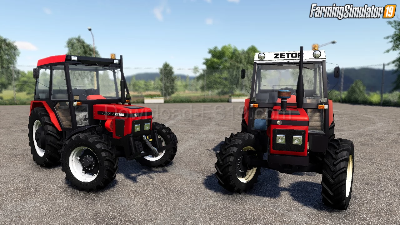 Zetor 7340 Turbo Tractor v1.0 for FS19