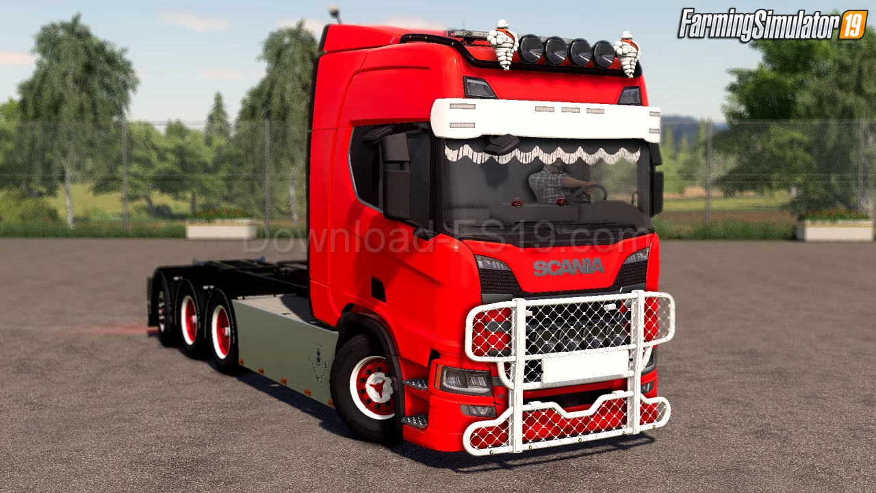 Scania NextGen R500 Tridem Truck v1.0 for FS19