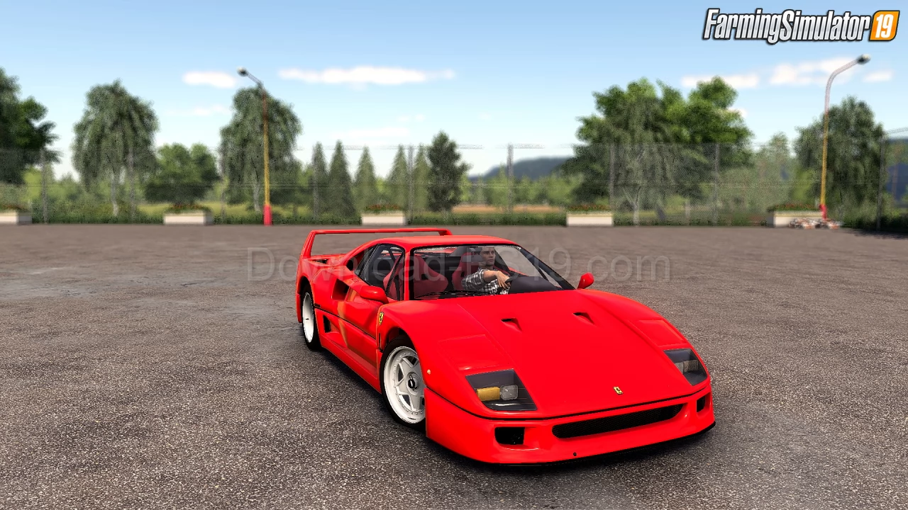 Ferrari F40 1987 Car v1.0 for FS19