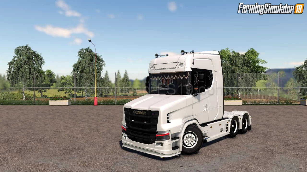 Scania S730T Truck v1.1 for FS19