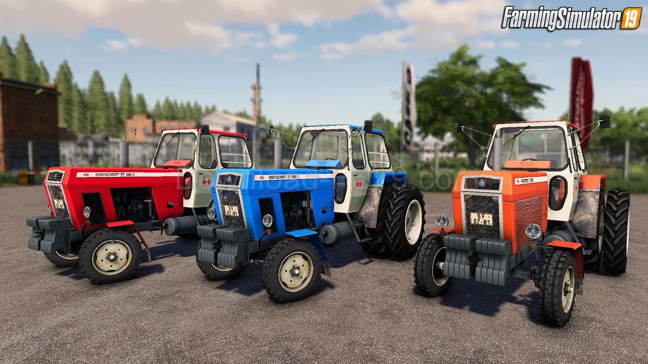 Tractor Fortschritt IFA ZT З00-C v3.0 for FS19