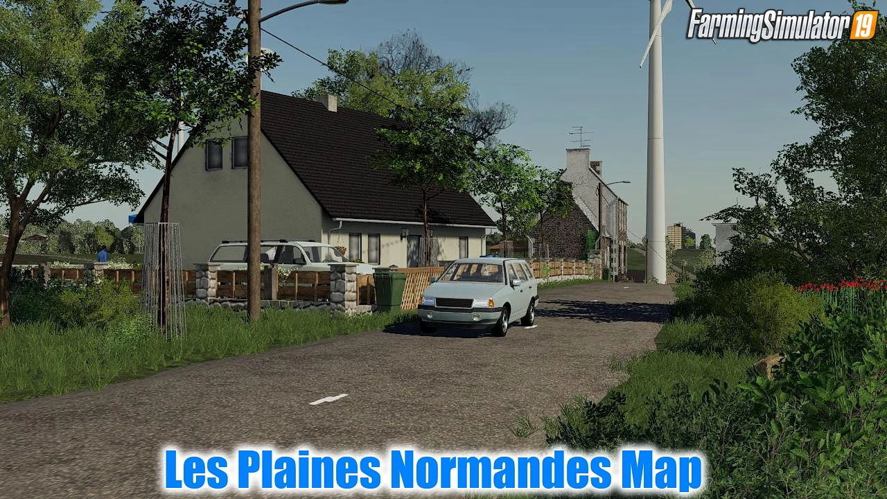 Les Plaines Normandes Map v1.0 for FS19