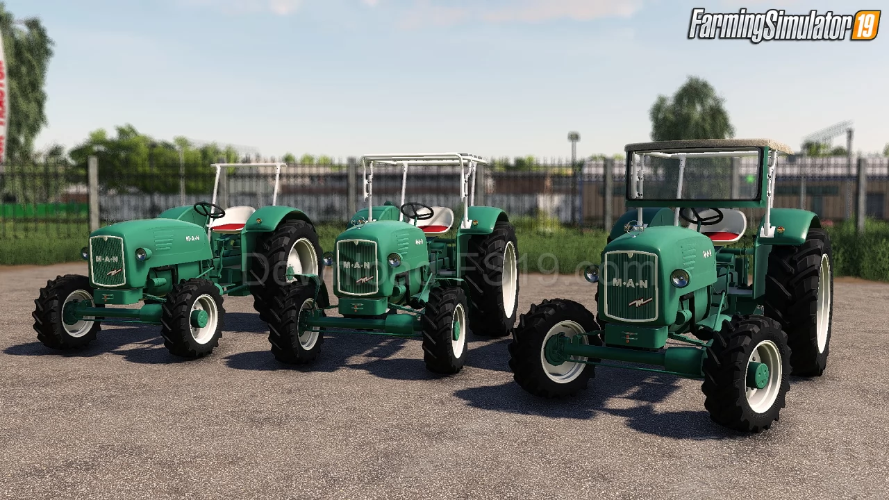 MAN 4P1 Tractor v1.3.1 for FS19