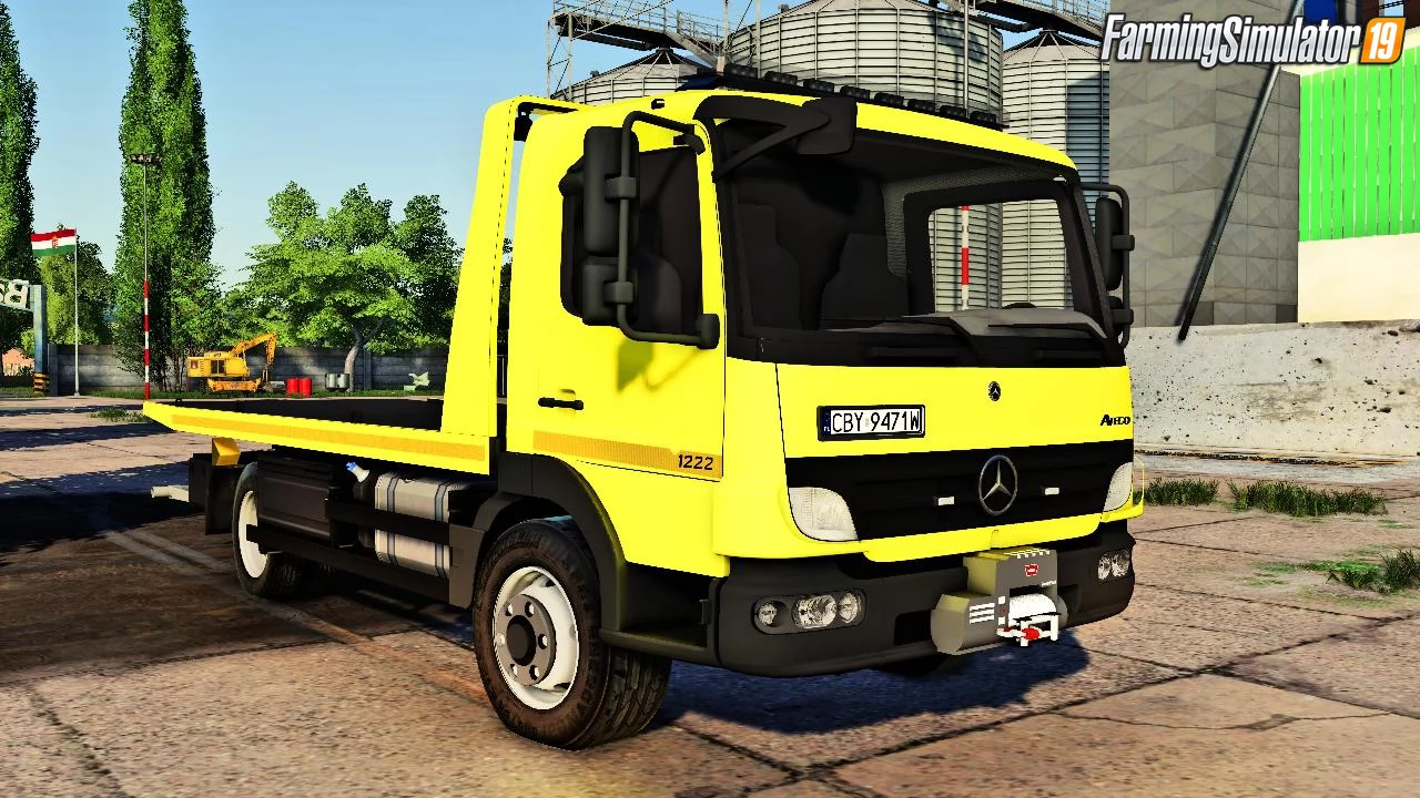 Mercedes-Benz Atego 2425 ADAC Truck v1.0 for FS19