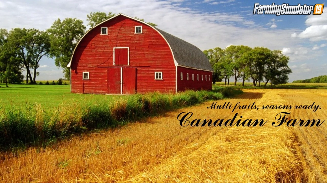 Canadian Farm Map v11.1 for FS19