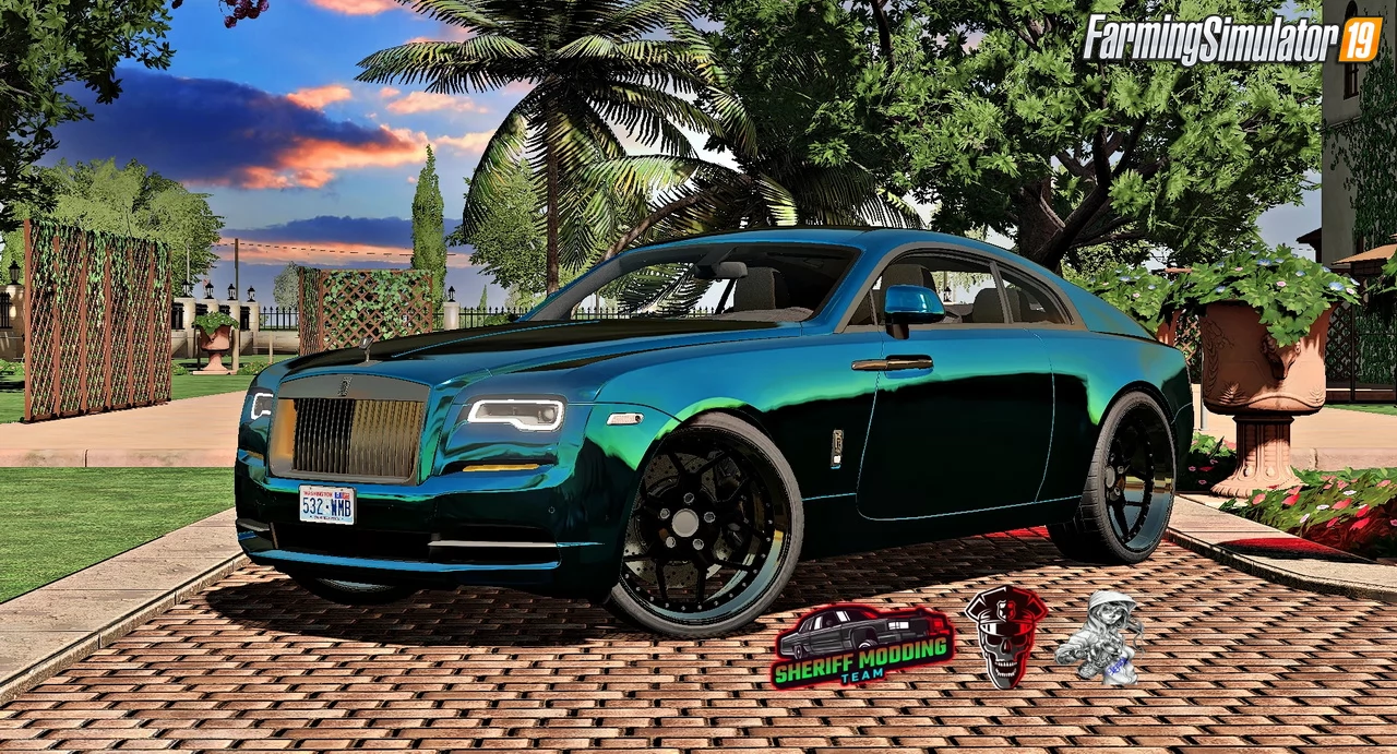 Rolls Royce Wraith v1.2 for Farming Simulator 19