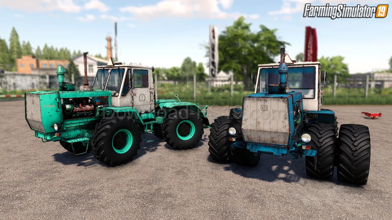 HTZ T-150K Tractor v1.0.1 by Cheb_mods for FS19