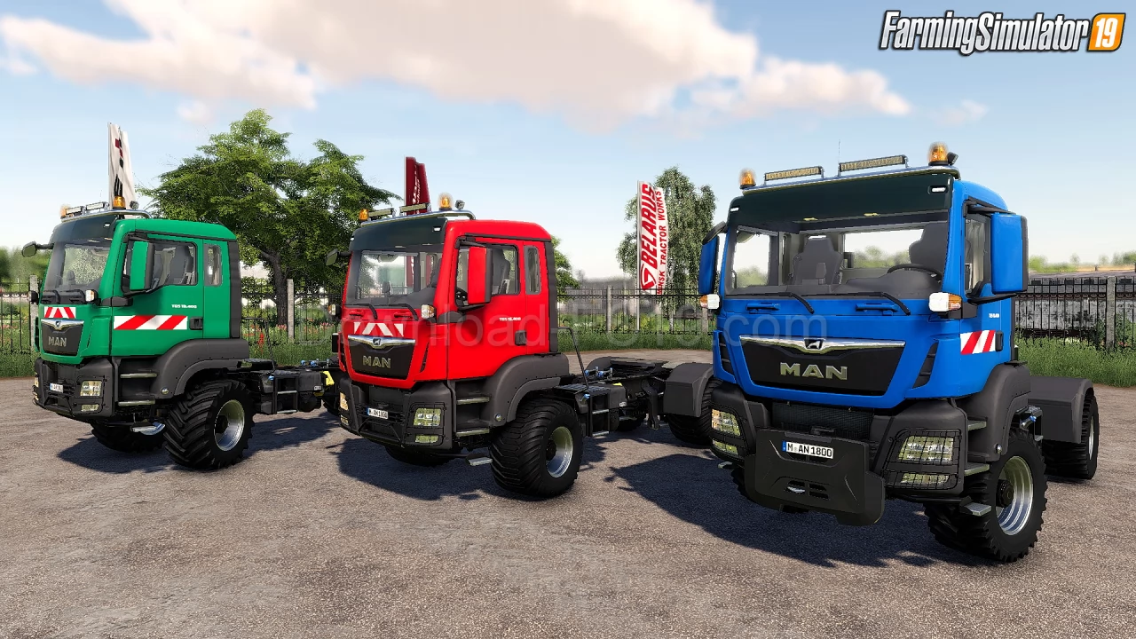 Man Tgs 18 Series Truck v3.0 for FS19