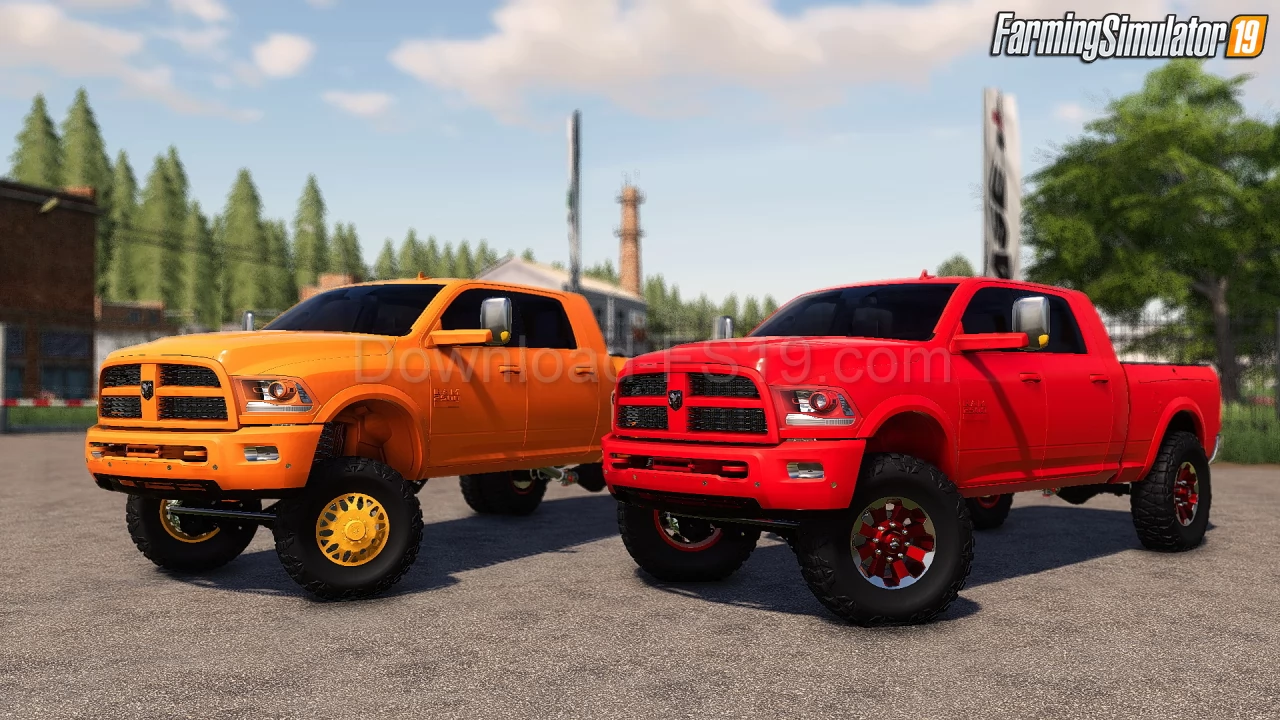 Dodge Ram Megacab 2018 v1.0 for FS19