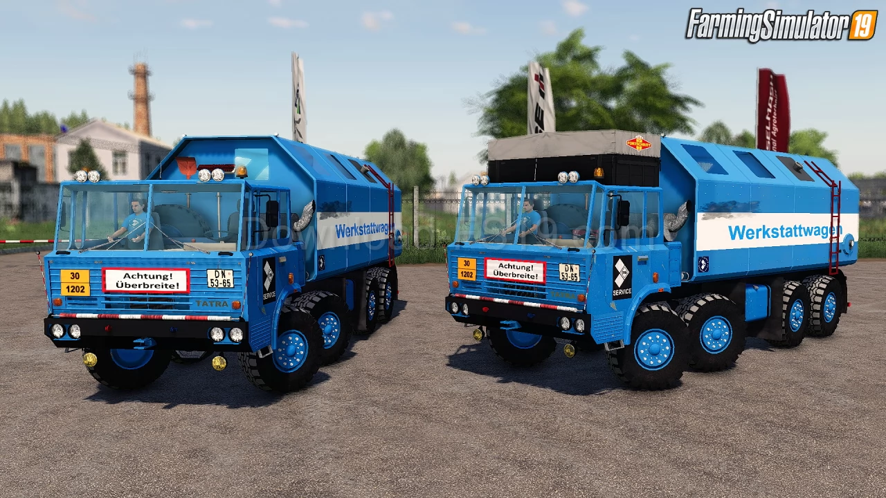 Tatra 8x8 Service Truck v1.0 for FS19