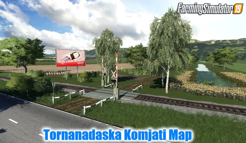 Tornanadaska Komjati Map v1.0 for FS19