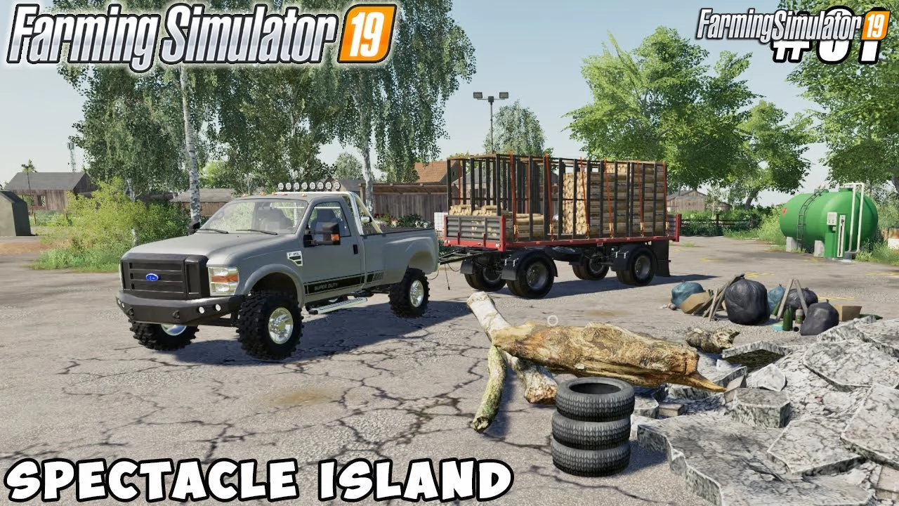Spectacle Island Map v1.2 for FS19