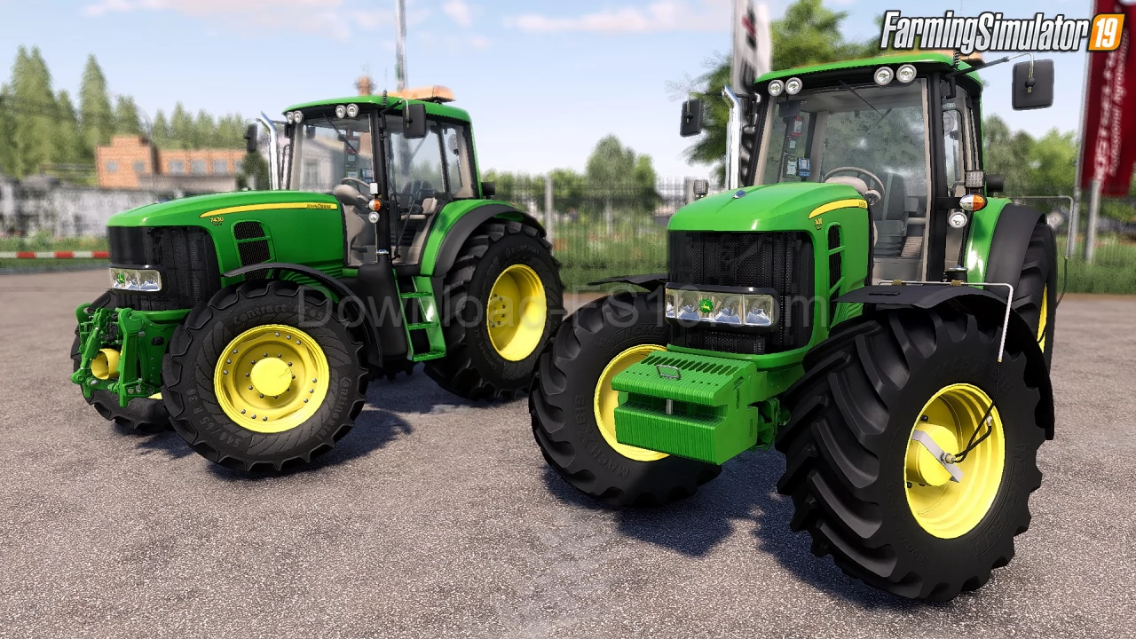 John Deere 7530 Tractor v2.0 By Slajmon for FS19