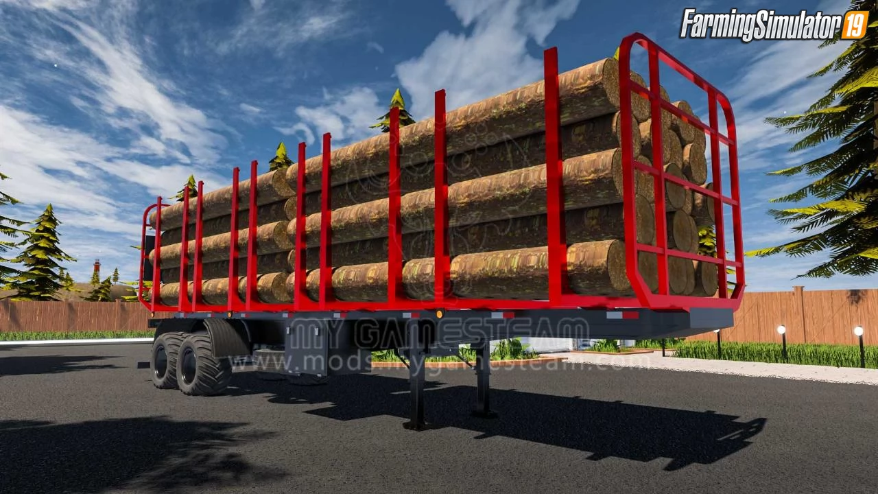 Guerra Log Trailer v1.0 for FS19