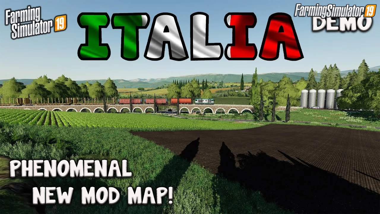 ITALIA Demo Map v1.1 for FS19