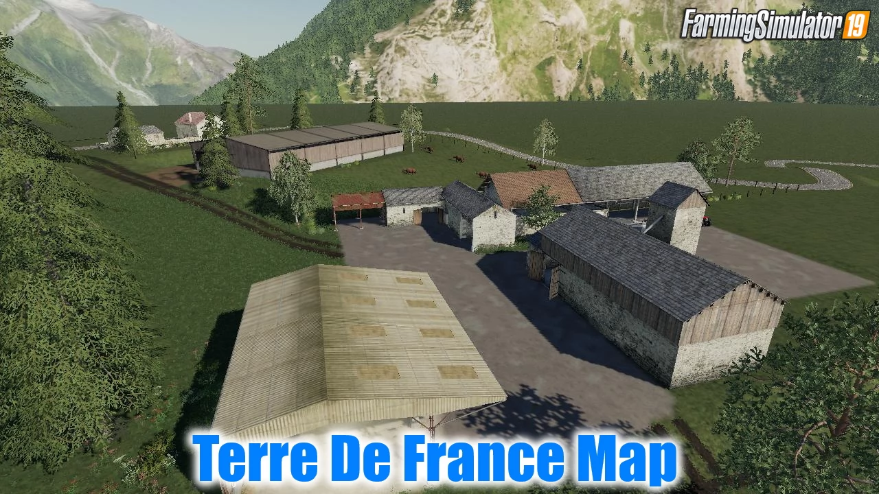 Terre De France Map v1.0 By AxelModding for FS19