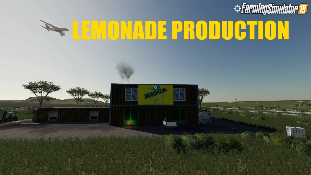 Lemonade Factory Production v1.1 By TheSnake for FS19