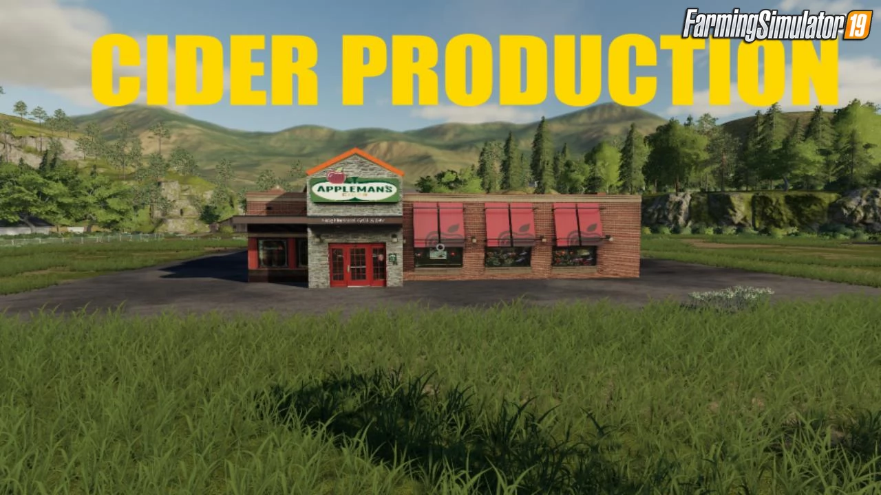 Cider Production Factory v1.1 By TheSnake for FS19