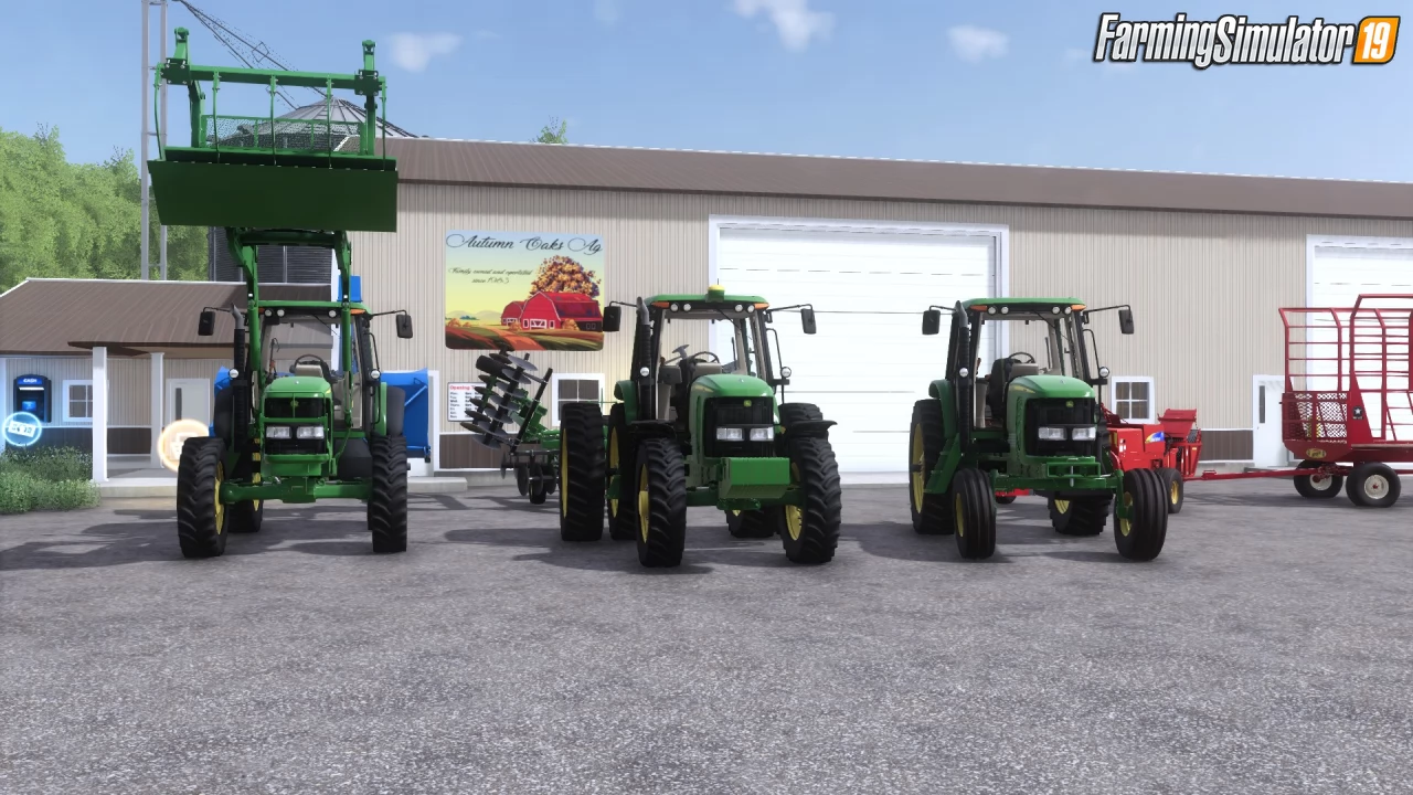 John Deere 7020 Series Small Frame v1.0 for FS19