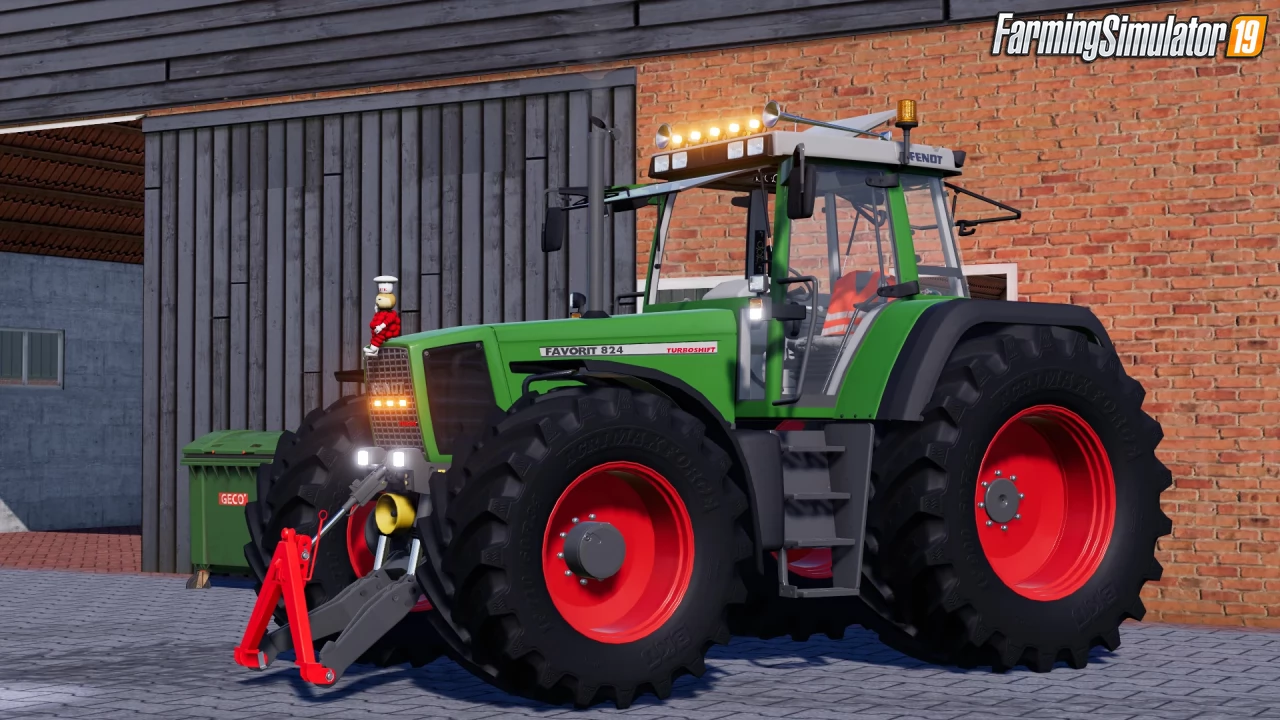 Fendt Favorit 800 Tractor v1.0 Edit by NLfarmer for FS19