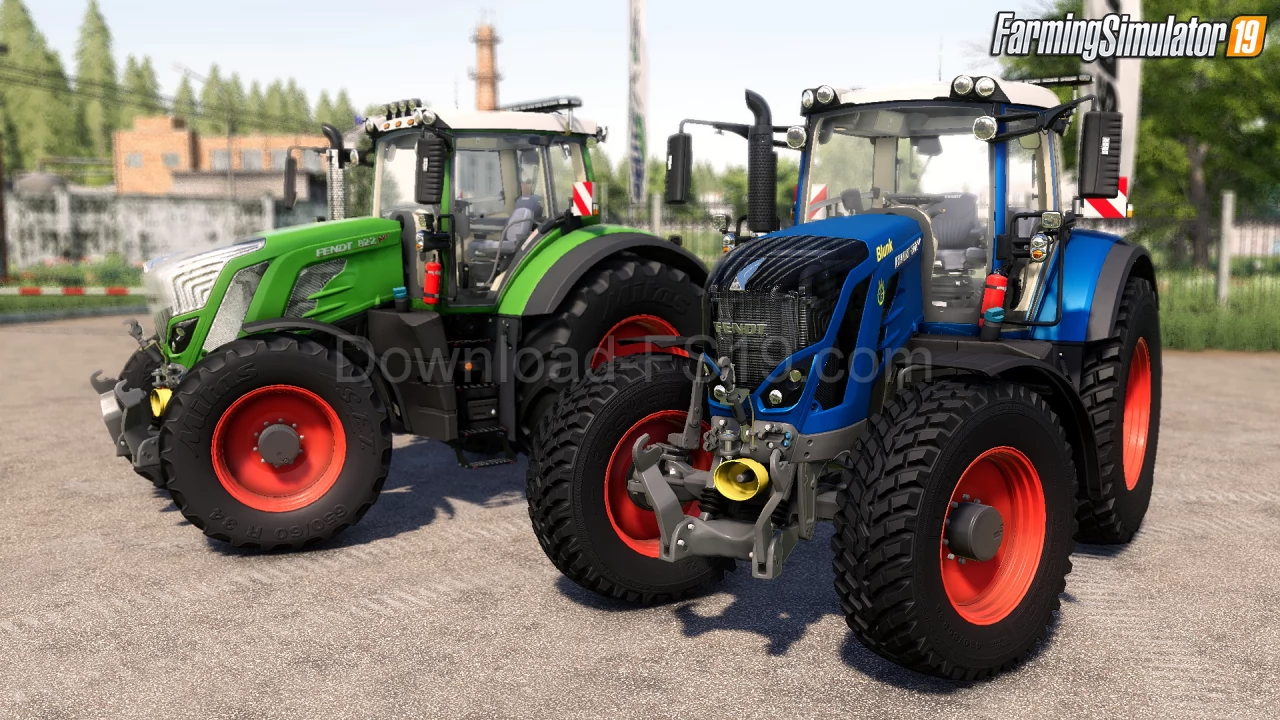 Fendt 800 S4 Tractor v1.6.1 Edit by Dremy for FS19