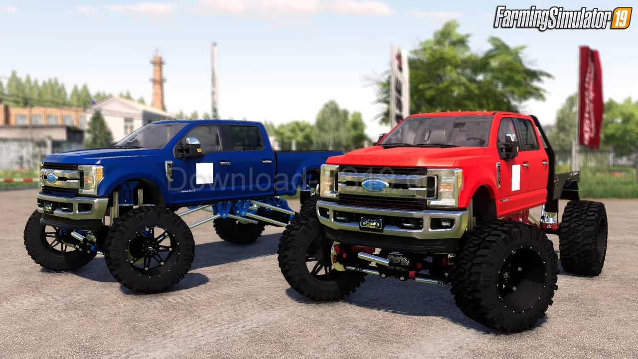 Ford F-250 Monster Truck v1.7.2 for FS19
