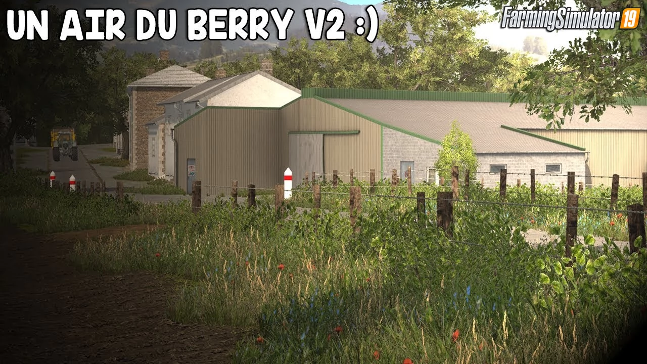 Un Air Du Berry Map v1.0 for FS19