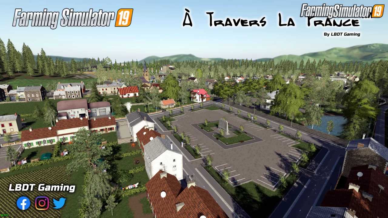 A Travers La France Map for FS19