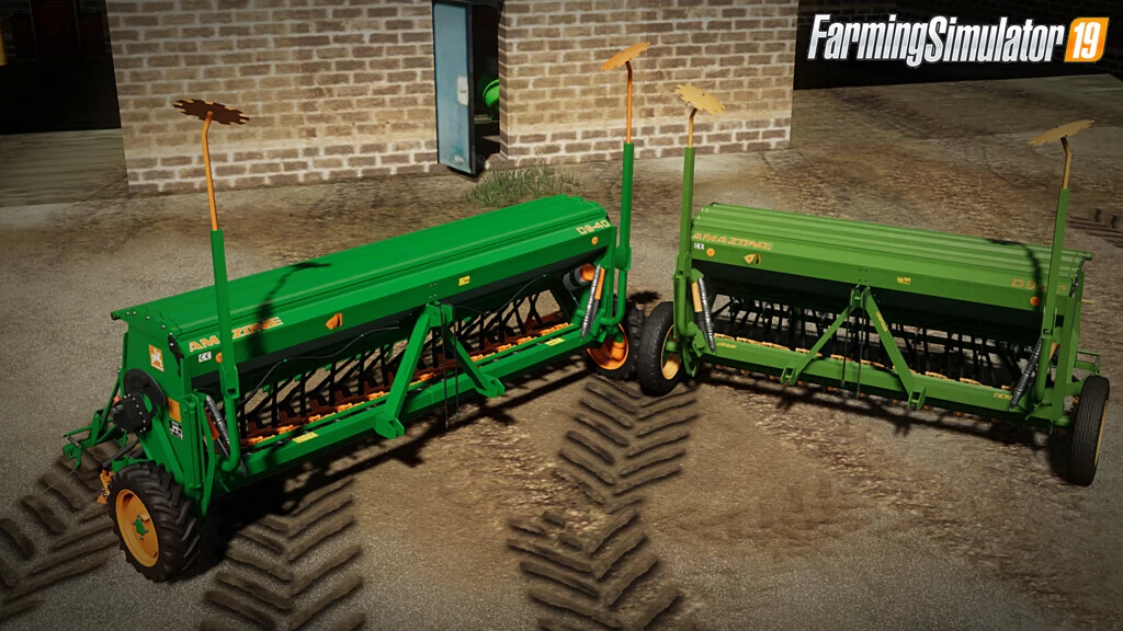 Amazone D9 Pack Seed Drills v1.1 for FS19