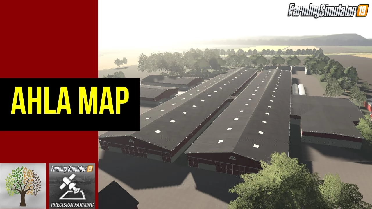 Ahla Map v1.0 By PixelFarm for FS19