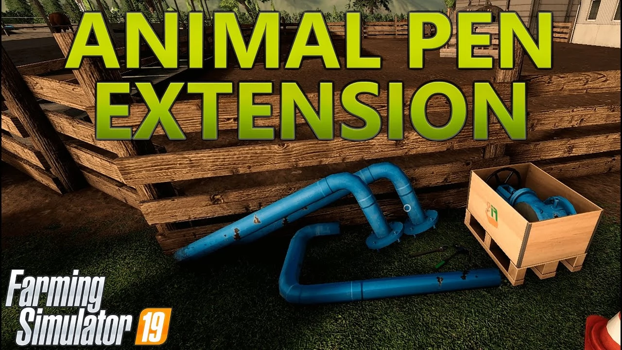Animal Pen Extension v1.2 for FS19