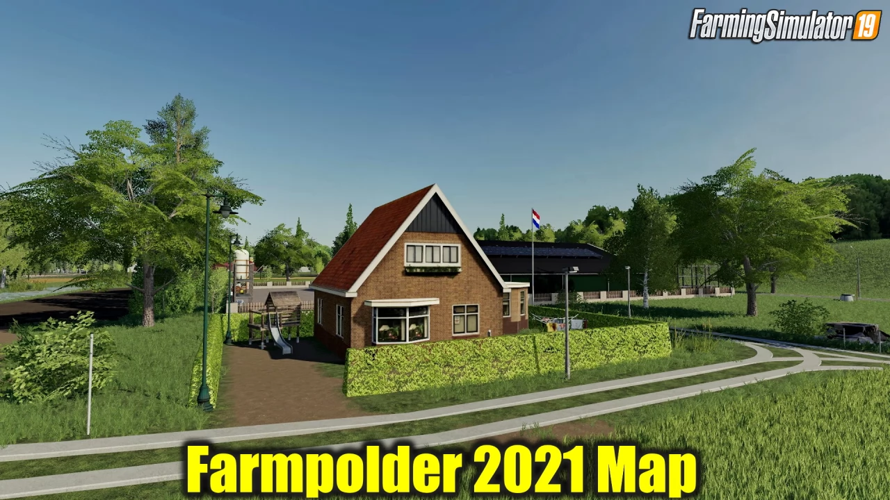 Farmpolder 2021 Map v1.0 for FS19