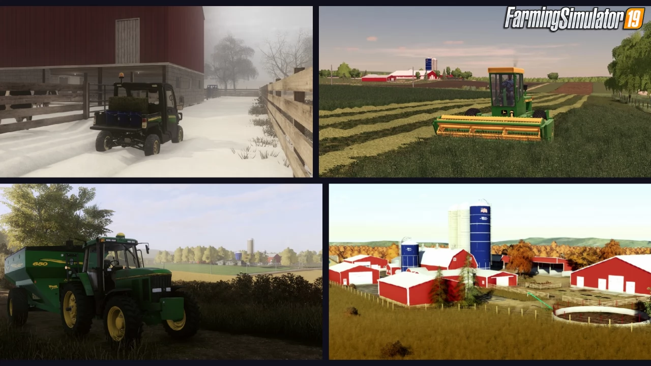 Autumn Oaks: DFMEP Map v1.0.2 for FS19