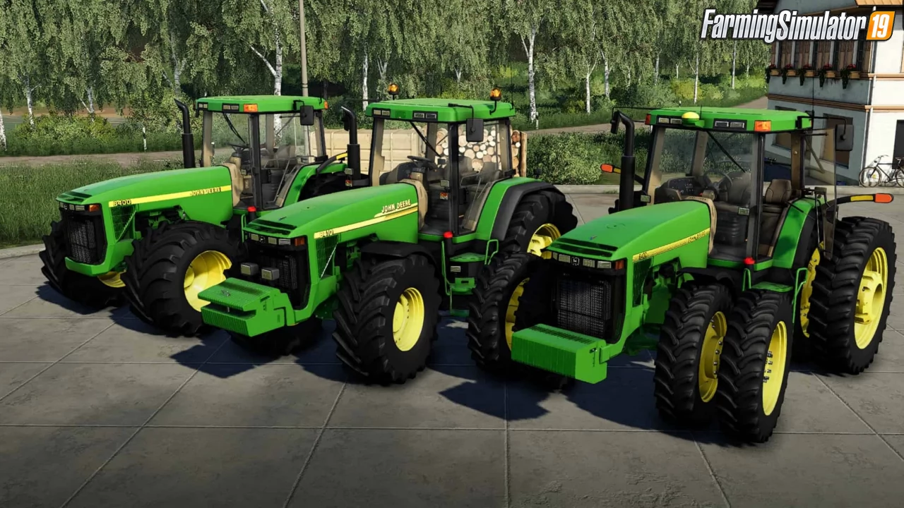 John Deere 8000/8010 Series EU/US v2.0 for FS19